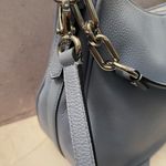 Kate Spade π Vivian Mulberry Street Hobo Shoulder Crossbody Bag Dusty Blue Photo 13