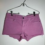frame denim Frame Le Cutoff purple cut off shorts size 28 Photo 0