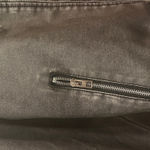 Grey Faux Leather Jacket Size L Photo 2