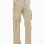 Aritzia TNA Belted Cargo Pants in Beige Khaki | XS Photo 0