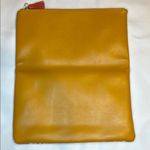 Rachel Pally  Floral Orange and Yellow Reversible Clutch EUC Photo 2