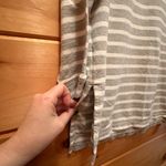 Crown & Ivy Gray Green Relaxed T-shirt Photo 4