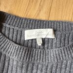 NakedCashmere gray Ribbed Crew Neck Sweater Photo 1