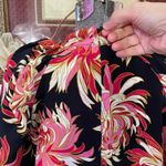 Who What Wear  Floral Print Dramatic Puff Long Sleeve Dress - Sz L 💚🎀 Photo 8