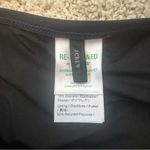 J.Crew Bow Tie One Shoulder one-piece Swim Suit Women’s size 14 navy blue Photo 4