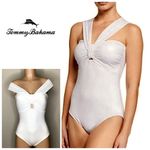 Tommy Bahama New.  white swimsuit. Small. Retails $149 Photo 13