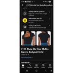 Show Me Your Mumu  NWOT Barone Square Neck Cap Sleeve Bodysuit Black Size M Photo 2