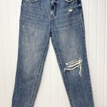 Pistola Blue Distressed Boyfriend Jeans Size 28 Style#P6626KEE-ATD Photo 0
