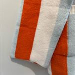Anrabess orange & Blue chunky striped button cardigan Oversized size small Photo 4