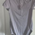 Sally Mae Maternity Ribbed Bodysuit Gray Size 14 Photo 5