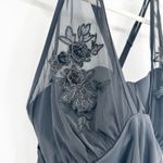 NWT Swim 365 Swimsuits for All Mesh Floral Embellished One Piece Swimsuit 26 Black Photo 2