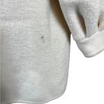 Vintage J. Kaufmann Wool Jacket Coatigan Ribbed Knit Trim Long Cream Size 10 Photo 9