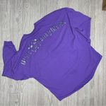 Disney  world purple poison spirit jersey long sleeve sweater / shirt pullover la Photo 1