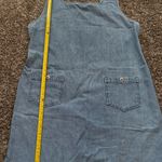 Marsh Landing Vintage  Blues Denim Tank Zipper Back Dress Size Medium Photo 3