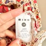 RIXO Laney Floral Mini Babydoll Dress Red Size 10 Photo 10
