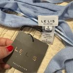 Le lis NWT  open front tie back cropped tank top Photo 2