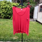 We The Free  People Malibu Thermal Long Sleeve Top Size M Photo 2