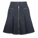 Mixit  Women’s Y2K Denim Midi Skirt Photo 0