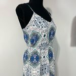 Skies Are Blue Lyna Spaghetti Strap Maxi Dress Size XS Women’s Paisley Floral Photo 2