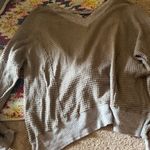 Hudson Gray Hudson grey small sweater top Photo 4