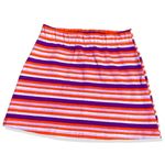 Forever 21 ⭐️ Bright Purple and Orange Stripe Mini Skirt Photo 0