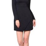 Adelyn Rae NWT - - Gleely Mock Neck Mini Dress Black - XS Photo 0