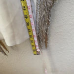 House Of CB 'Charlize' White Crystal Trim Dress/Size XS NWOT Photo 12