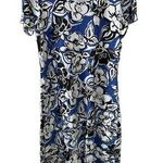 Anthony Richards Hawaiian 100% Cotton Aloha Tropical Floral Midi Dress L Size L Photo 0