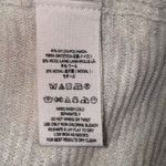 Free People ‎ Starman Cream Ribbed Bell Sleeve V Neck Pullover Sweater L Photo 6