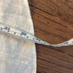 ZARA NWT cotton white collared tie front blouse coverup M Photo 7