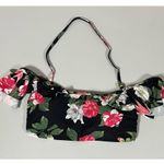 Vince Camuto Off-the-Shoulder Rose Floral Ruffle Bikini Top Swimwear Size S 🌹✨ Photo 2
