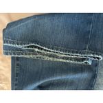 Women's Vintage Indian Rose Wide Leg Loose Fit Denim Blue Jeans 32 X 33 Low Rise Photo 7