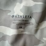 Athleta Womens Elation 7/8 Tight Taupe Camo Leggings Sz 2X | Athleisure Stretch Photo 9