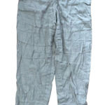 Babaton Women 0 Aritzia  Cohen Linen Pants Cropped Pleated‎ Beige Photo 0