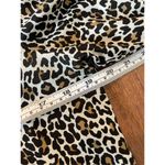 J.crew leopard long sleeve vneck blouse small Black Photo 8