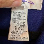 Vintage 90s Evan Picone Royal Blue Worsted Wool Coat Dress Size 10 Medium M Photo 6