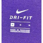 Nike NWOT Women's Louisiana State University Short Sleeve V-neck Tee Purple M Photo 7