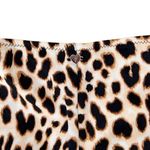 Victoria's Secret Leopard Lettuce Hem Bikini Bottoms Sz M Photo 3