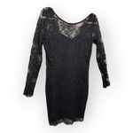 H&M  Black Lace Sheath Dress Romantic Whimsigoth Witchy Gothic Style 12 Photo 2
