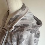 Athleta Triumph Grey Camo Print Full Zip Hoodie Sweatshirt Photo 10