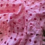 Lilly Pulitzer  Pink Eyelet Boat Pull On Shorts Medium Photo 3