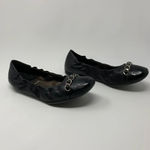 AGL Attilio Giusti Leombruni Chain Flats in‎ Black Size 6 Photo 3