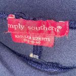 Simply Southern  Navy Blue Strappy Criss-Cross Lounge Pants Women's One Size Photo 3