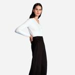 Uniqlo U LemaireCotton Cashmere Ribbed Cardigan Cropped Top Photo 6