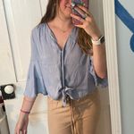 Brown linen pants Photo 0