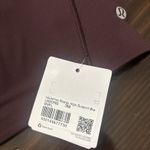 Lululemon  NWT Weave-Back 36B, Burgundy , High Support Running NEW Photo 2