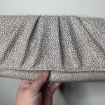 Lauren Merkin  Pebble Leather Clutch Pouch Off White Womens OS Photo 3