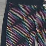 FILA  Black Printed Paradise Cinched Hem Capri Mid Rise Gym Sport Leggings 1X NWT Photo 3