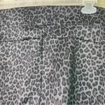 Avenue Size 22/24 Average Animal Print Cropped Leggings Black Gray Brown Photo 4