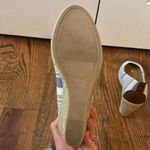 G.H. Bass & Co Kaitlyn Striped Espadrille Wedges Size 9.5 Blue Photo 4